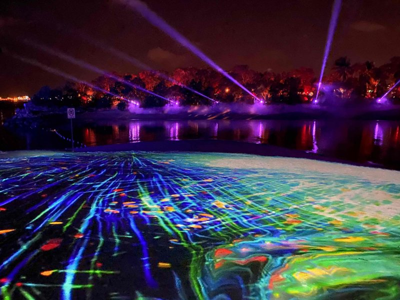 , Check out Singapore’s first multi-sensory, beach light art attraction at Sentosa
