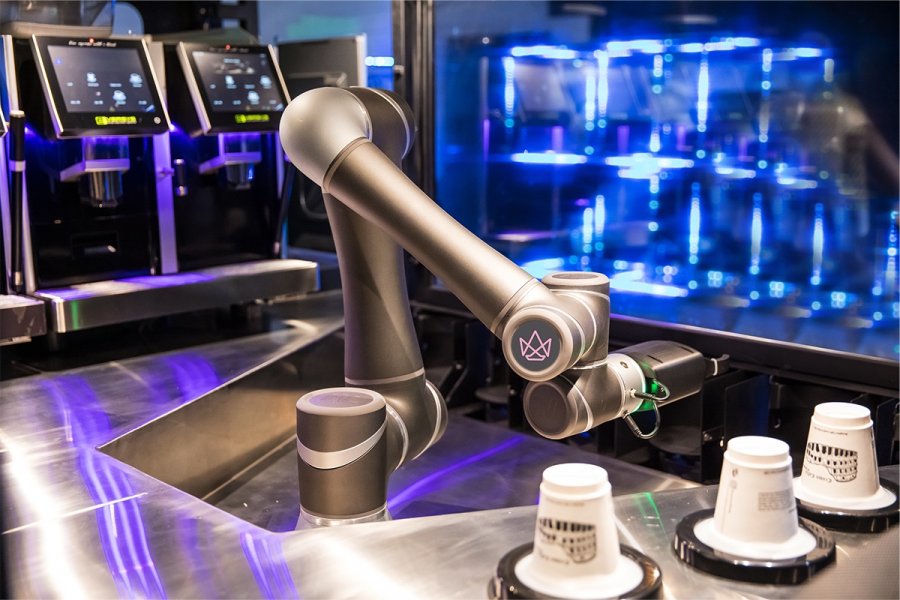 , Enjoy freshly brewed cuppas crafted by a robotic barista at local cafe Crown Coffee