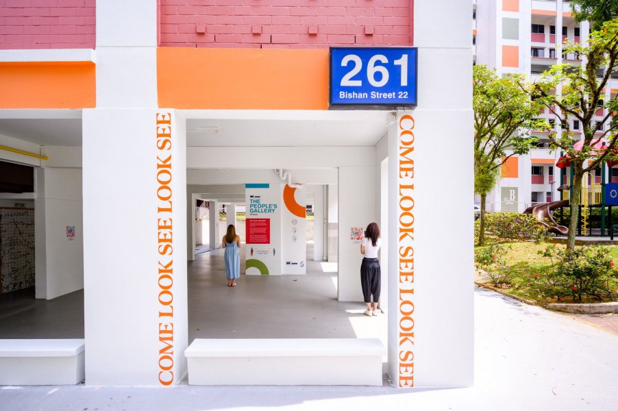 , More than 25 void deck spaces across Singapore have been transformed into art galleries