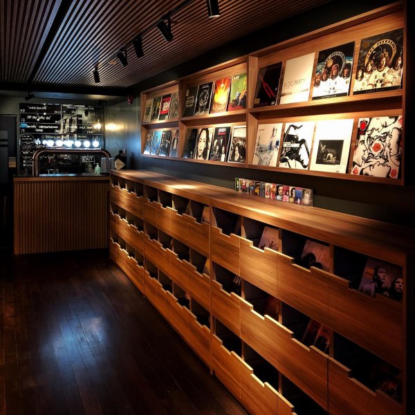 , A new vinyl bar has opened at the basement of MINT Museum of Toys