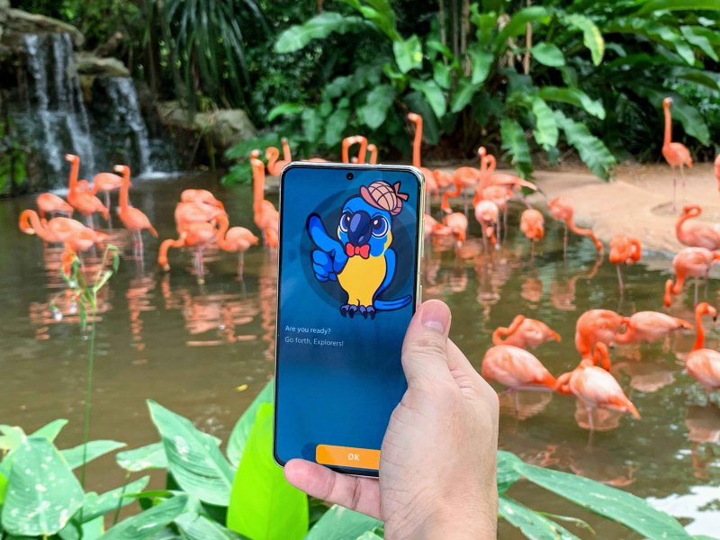 , Jurong Bird Park launches its first digital GPS game trail in conjunction with its Golden Jubilee