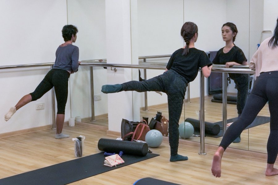 Take part in classic barre routines at your own pace, at these barre classes