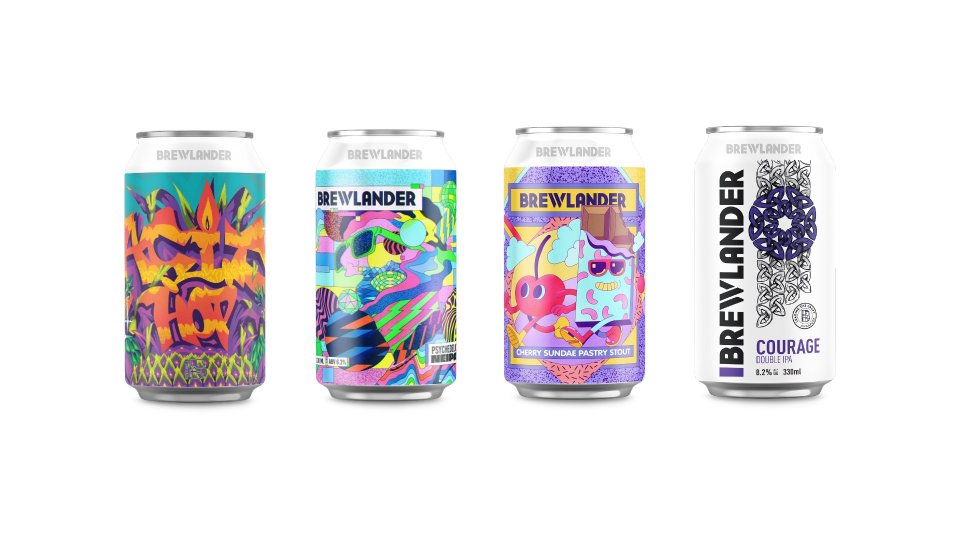 , Homegrown craft beer label Brewlander introduces its first beers from its new brewery in Tuas