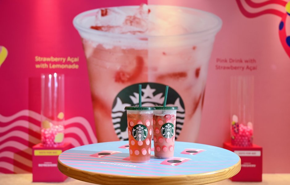 , Starbucks brings the Pink Drink to Singapore with new Refreshers
