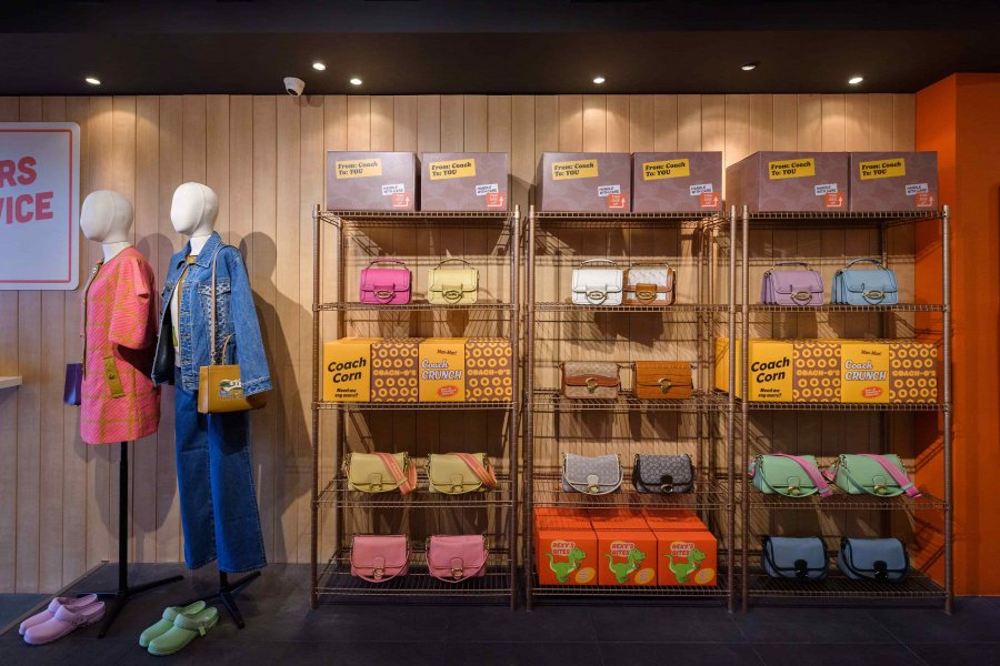 , Coach showcases Spring 2022 collection with new bespoke pop-up store, Coach’s Bagel Shop