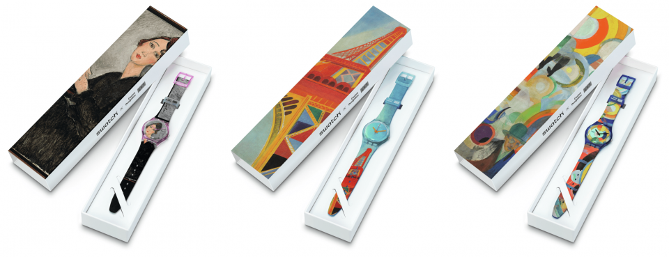 , The Swatch X Centre Pompidou collection puts world-renowned art on your wrist