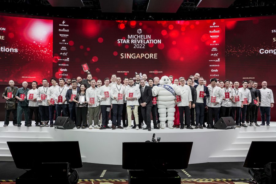 , 52 restaurants awarded at Michelin Guide Singapore 2022