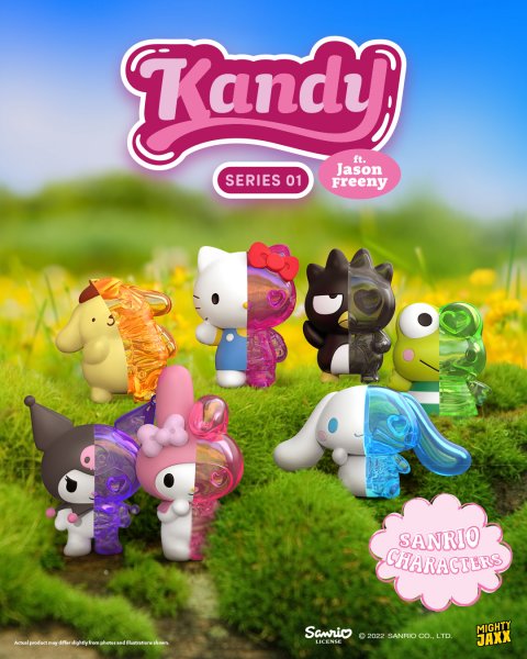 , Mighty Jaxx debuts first Kandy x Sanrio blind box collection