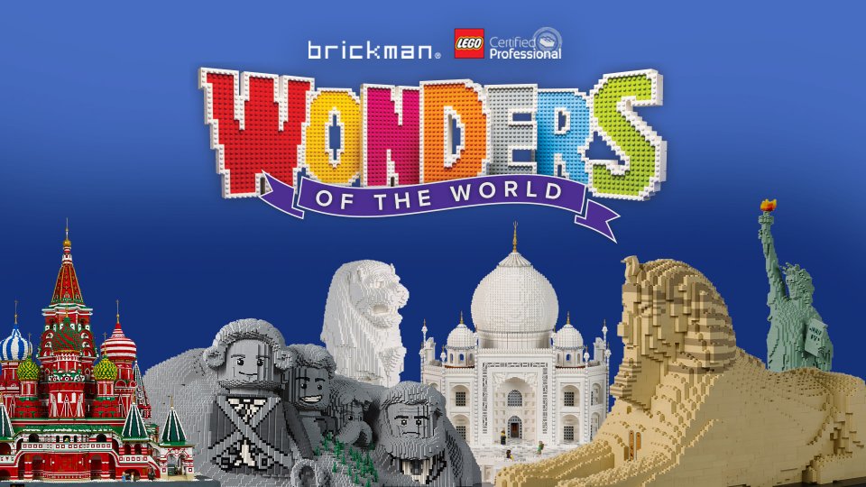 , Science Centre presents Brickman Wonders of the World