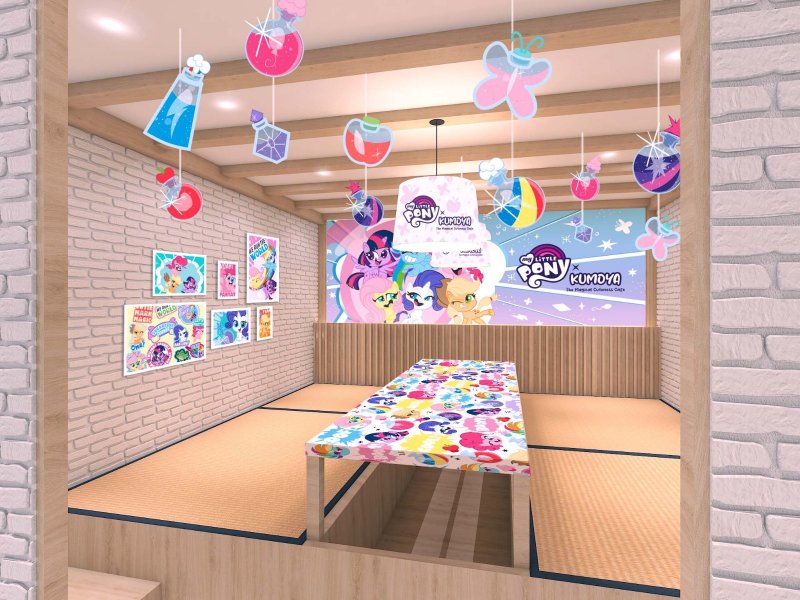 , A My Little Pony X Kumoya pop-up café opens at Orchard Central