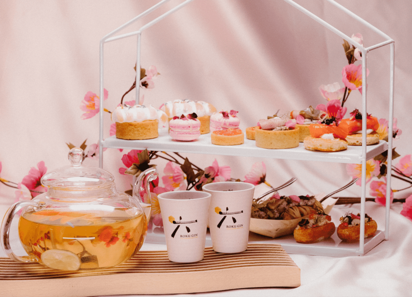 , GudSht partners Roku Gin to bring an enchanting springtime high tea experience