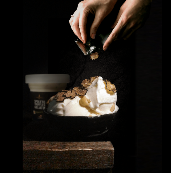 , Aroma Truffle launches first-ever truffle gelato with sliced Italian black summer truffles