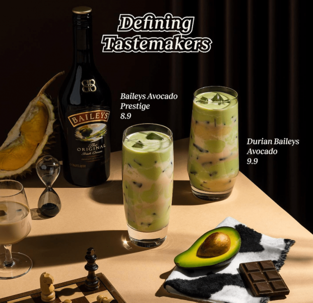 , Fruce x Bailey’s launch new avocado and durian shakes