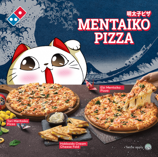 , Get lucky with Domino&#8217;s new Mentaiko Pizzas