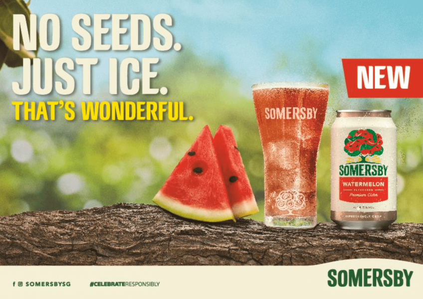 , Somersby debuts canned Watermelon Cider