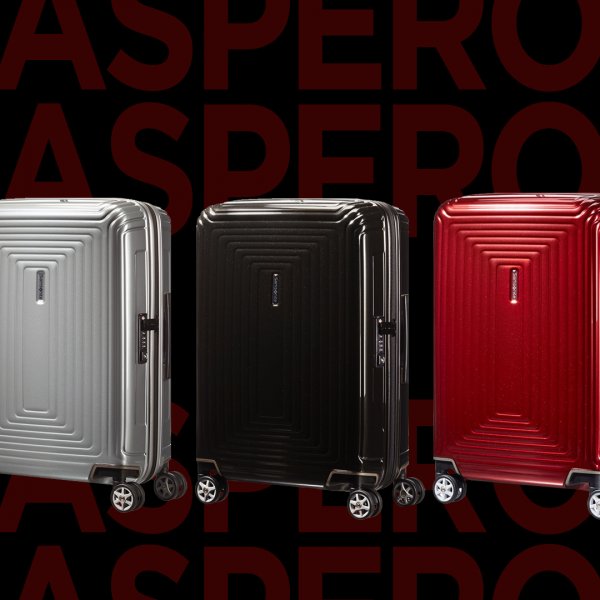 , Trade-in any luggage with Samsonite for discounts on their Enow and Aspero models