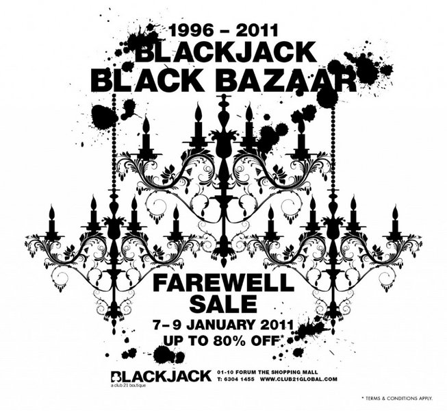 , Blackjack says goodbye with a massive sale