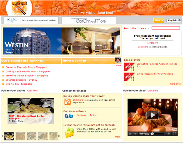 , A Guide to Singapore&#8217;s Online Restaurant Booking Sites