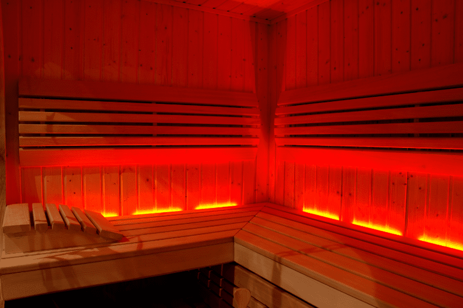 Korean Sauna with open air baths