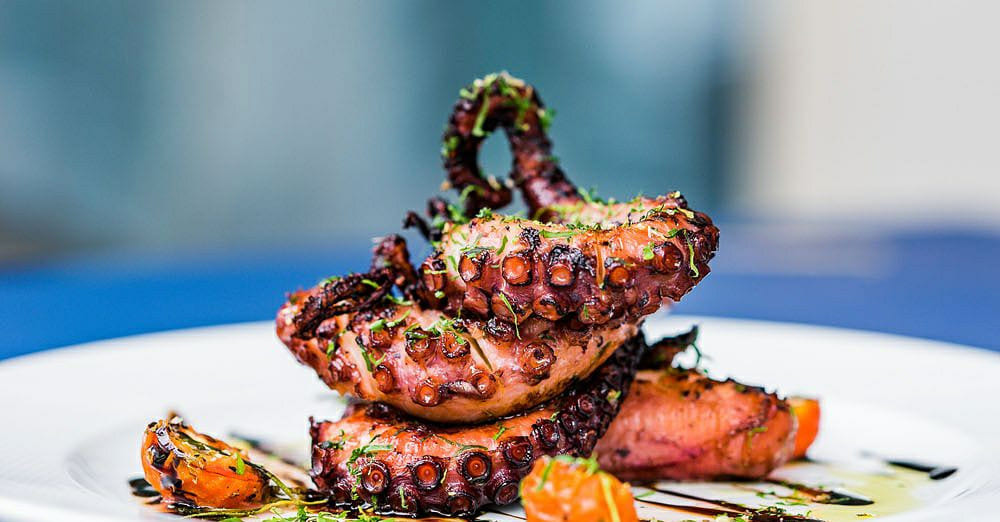 Alati Divine Greek Cuisine - grilled octopus