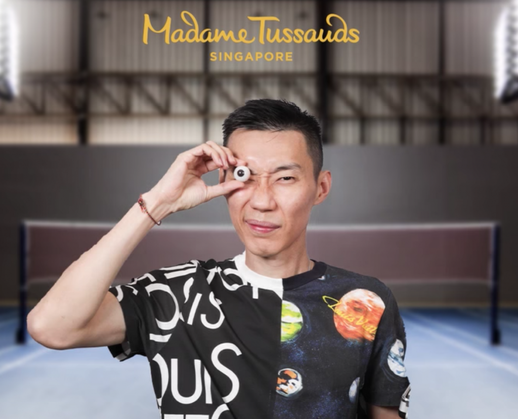 , Badminton legend Lee Chong Wei makes Madame Tussauds debut in Singapore