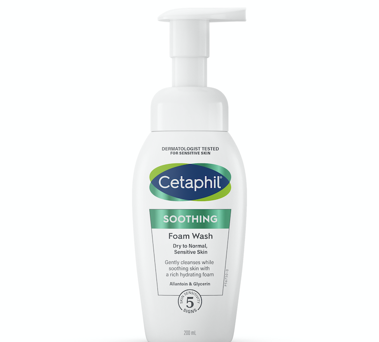 , Cetaphil’s new Soothing Foam Wash is perfect for sensitive skin
