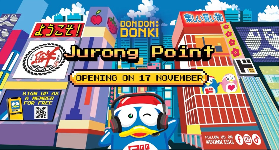 , DON DON DONKI opens newest store at Jurong Point Mall