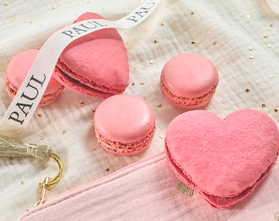 , Celebrate love with PAUL and their limited-edition Heart Macarons
