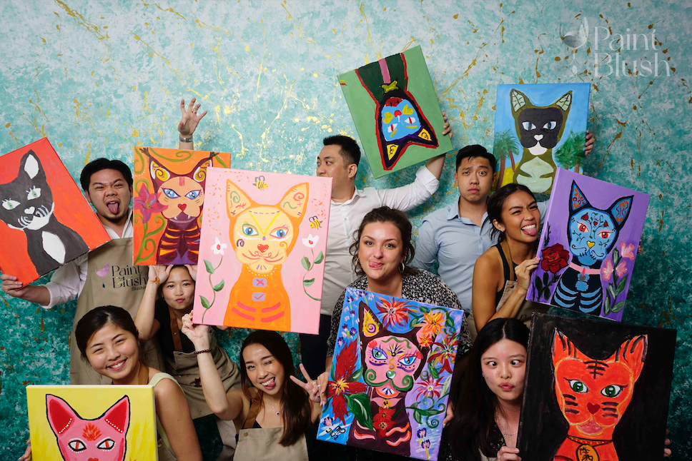 , Experience an escape through art with Singapore’s first Sip ‘n’ Paint concept