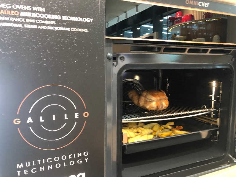 , Smeg’s Omnichef ovens are 3-in-1 multitaskers that offer traditional, steam and microwave cooking