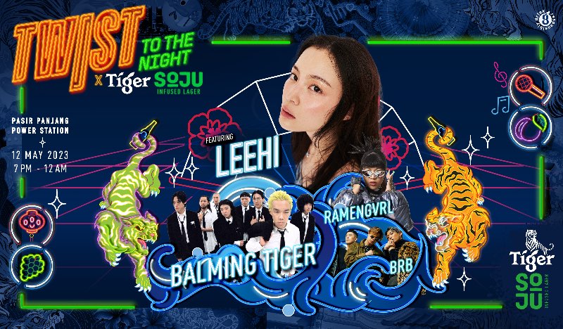 , Ride the K-wave with Tiger Soju Infused Lager