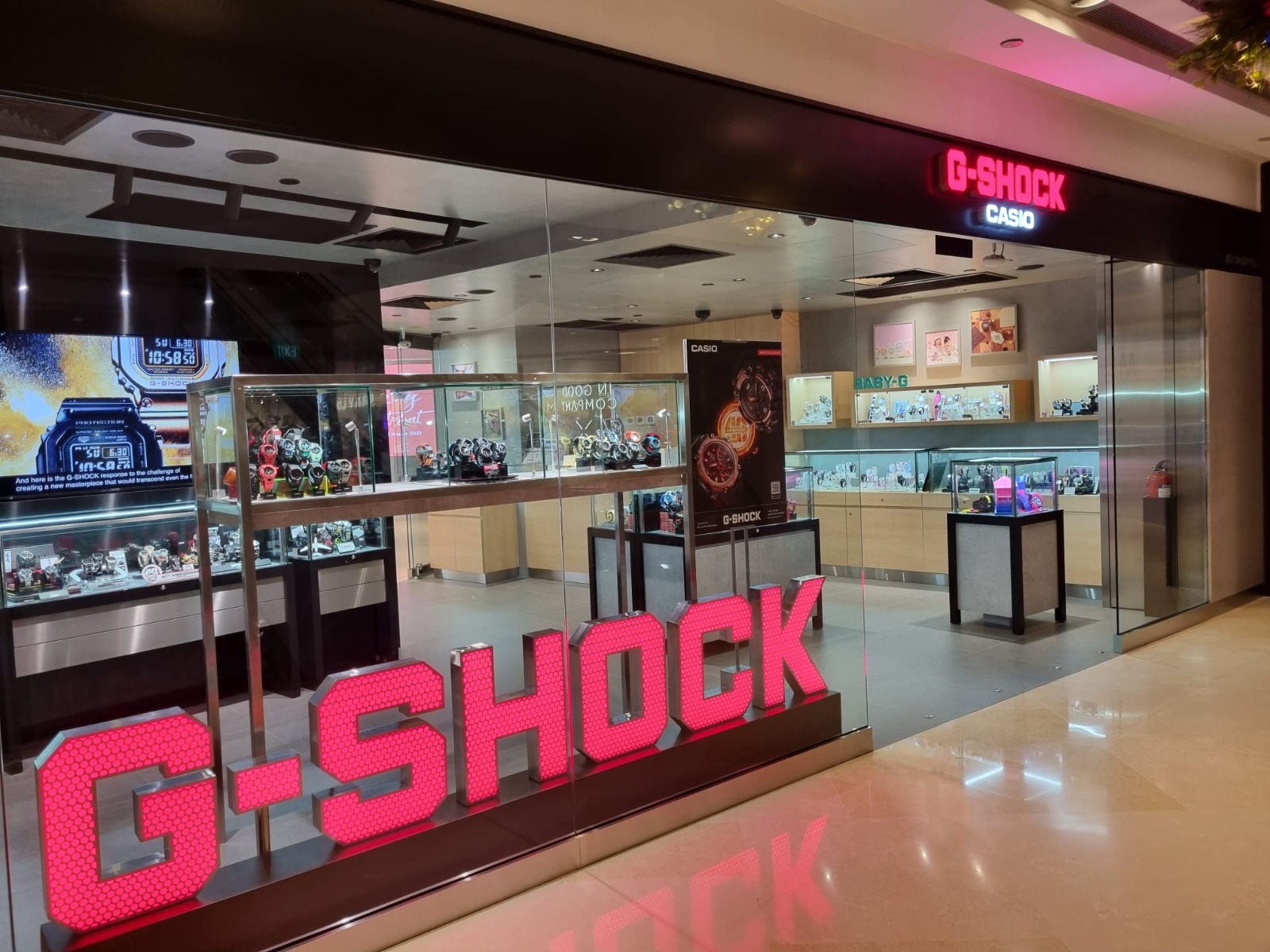 , Art and tough timekeeping come together at Casio’s G-Shock flagship store at Ion Orchard