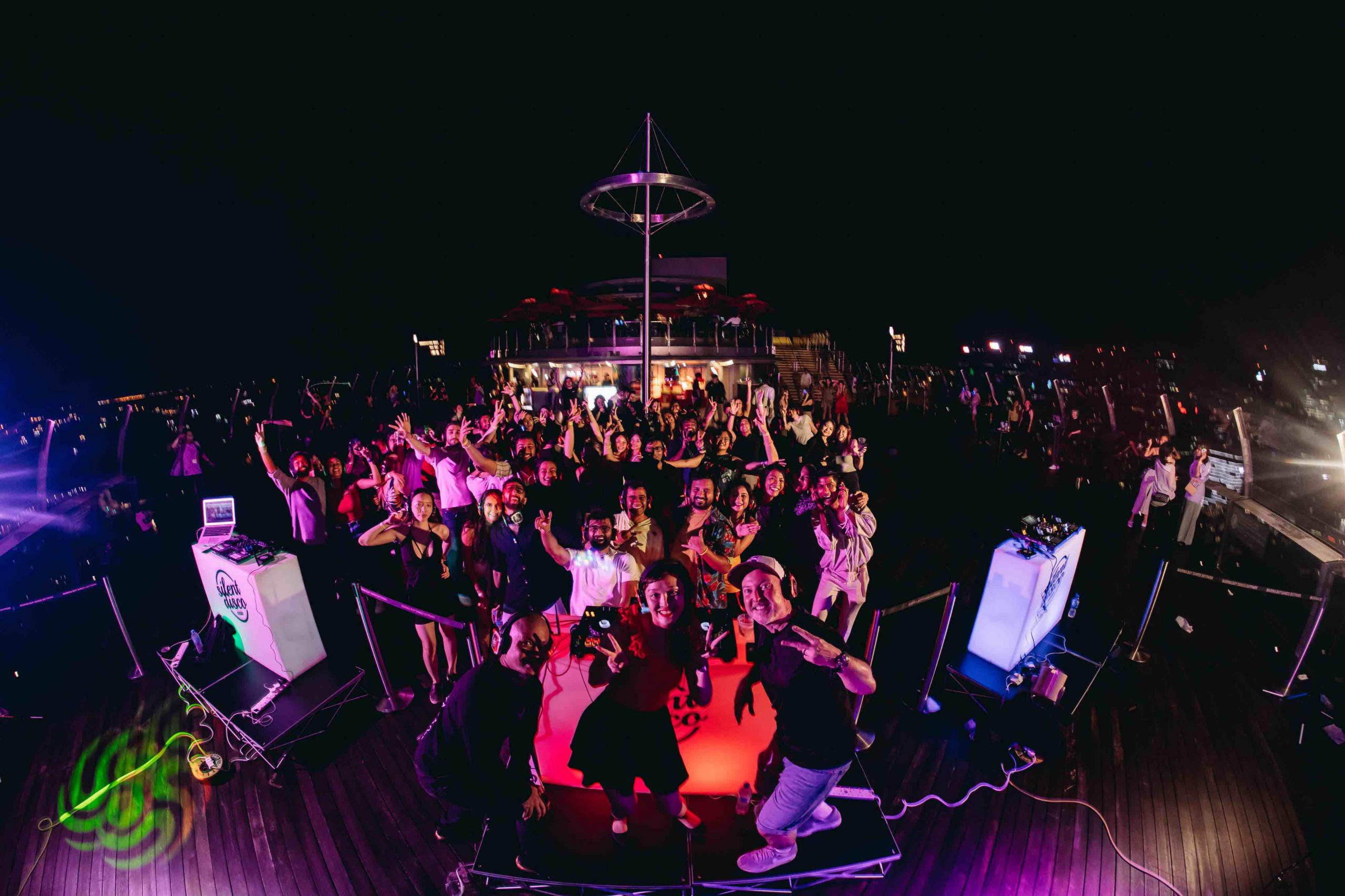 , Dance under the stars at Pelago’s Silent Disco on Marina Bay Sands SkyPark Observation Deck
