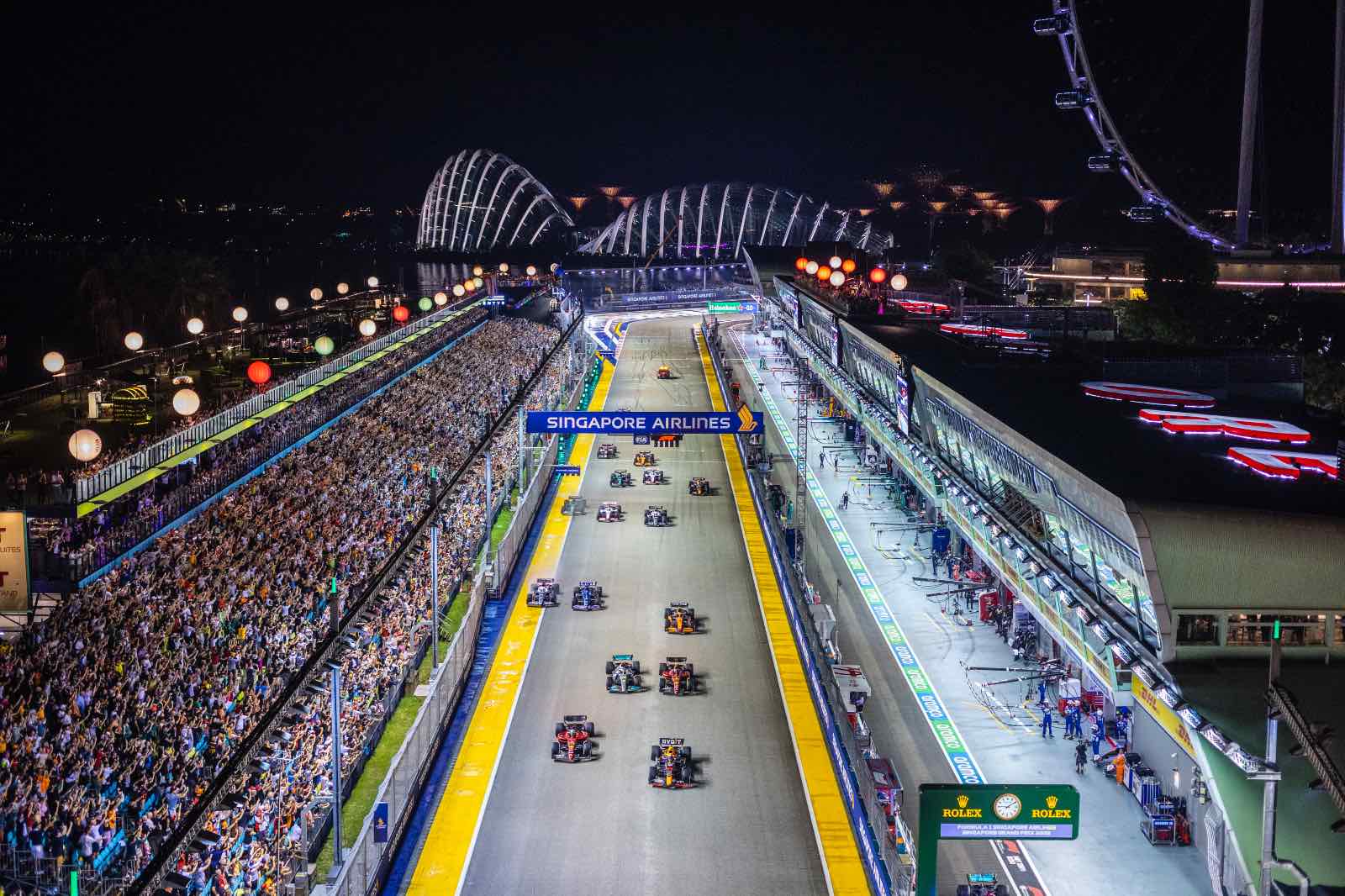 Full entertainment lineup revealed for F1 Singapore Grand Prix 2023
