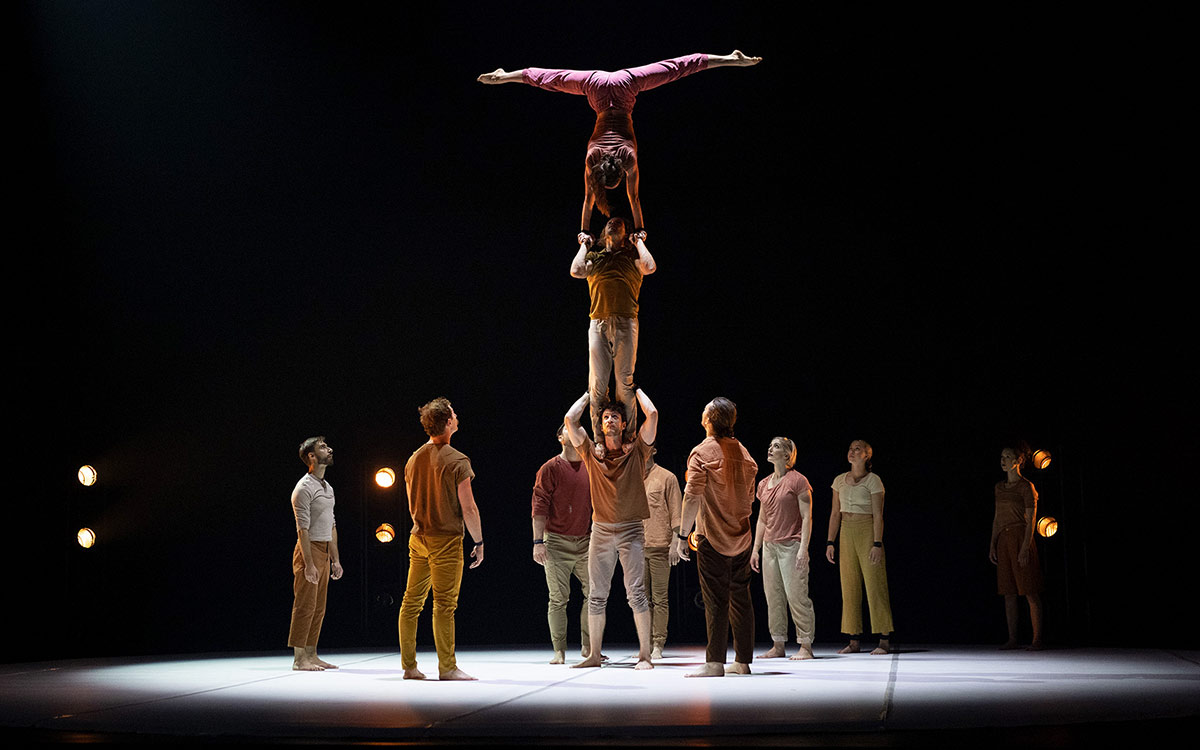 , Review: Humans 2.0 explores care, trust and community through acrobatics and circus arts
