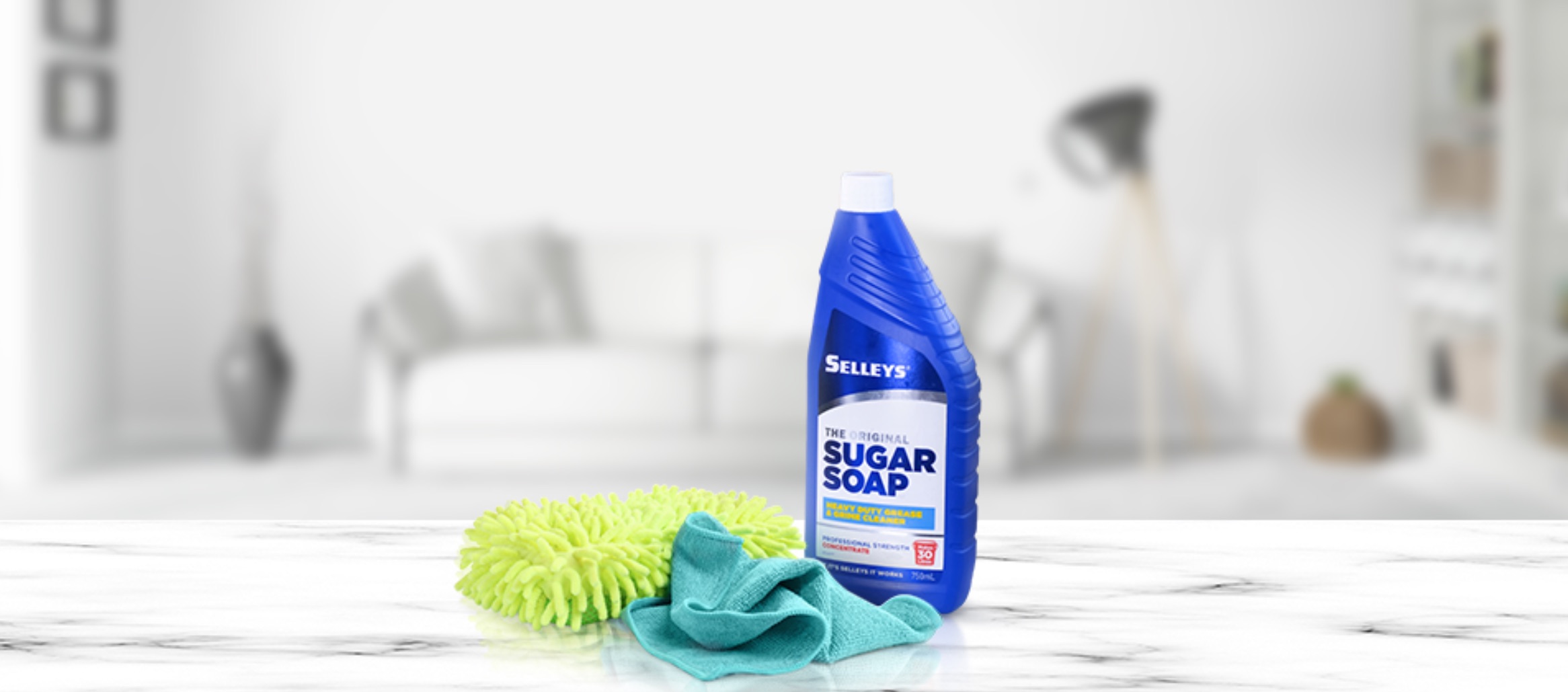 , How to use Liquid Sugar Soap to clean your kitchen and bathroom and prep your walls
