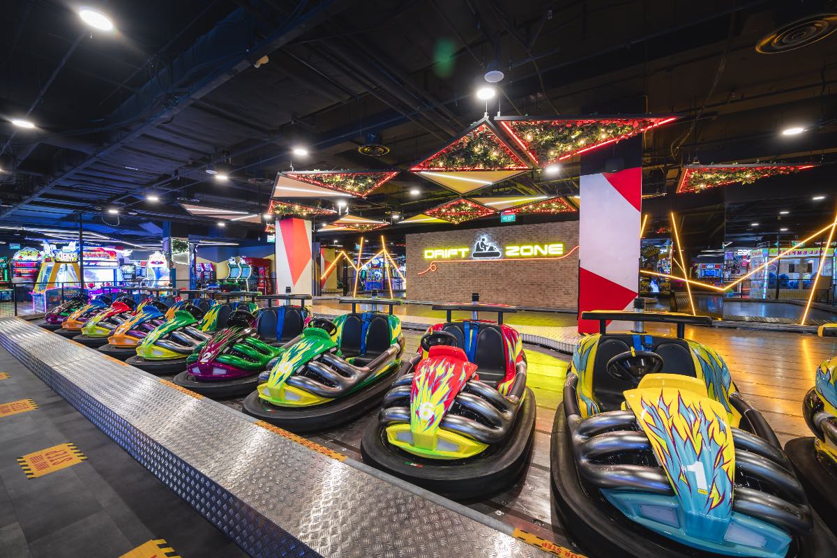 , Timezone Jurong Point introduces Singapore&#8217;s first Maxi Drift bumper cars and a new 20m track