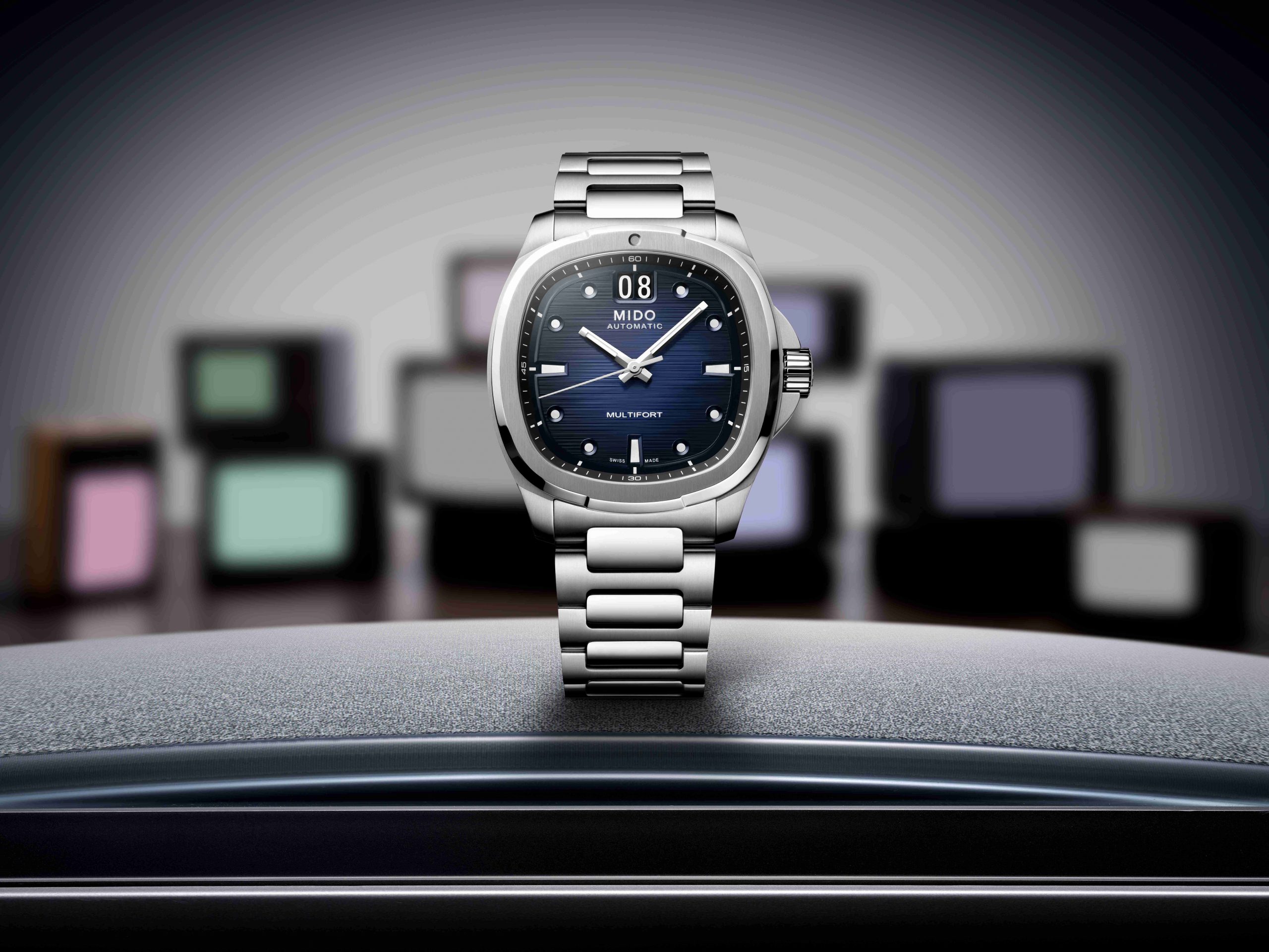 , Mido revives retro TV-shaped watch case that channels contemporary style