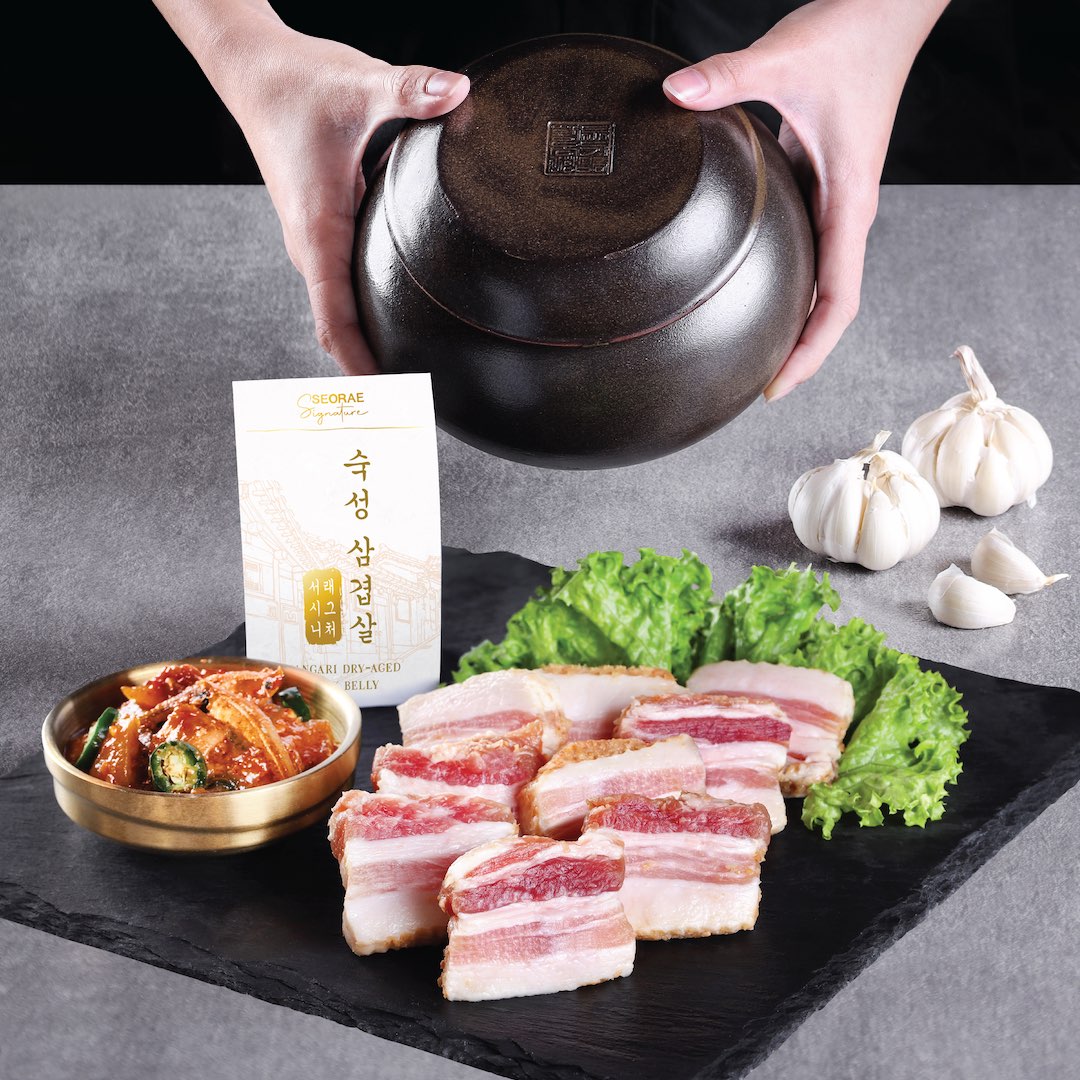 , Try Singapore’s first-ever Hangari Dry-aged Pork Belly at Seorae Korean Charcoal BBQ