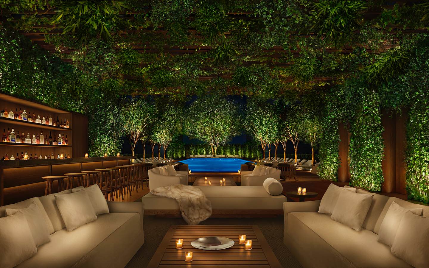 , The Singapore Edition hotel is an oasis of calm and cool with lush gardens, rooftop pool and signature dining concepts