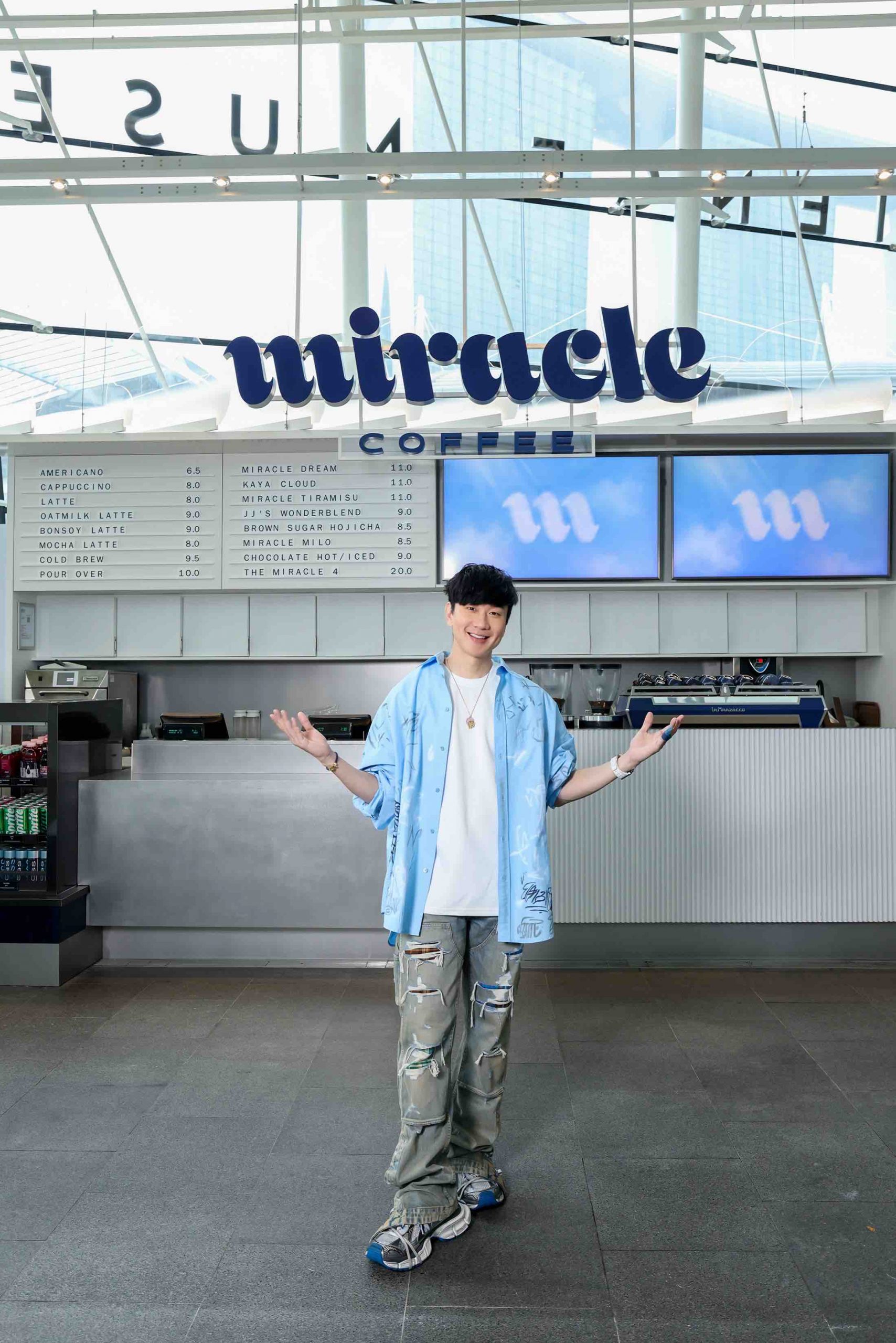 , JJ Lin’s Miracle Coffee opens at ArtScience Museum with new food menu, Singapore-exclusive items and signature coffee drinks
