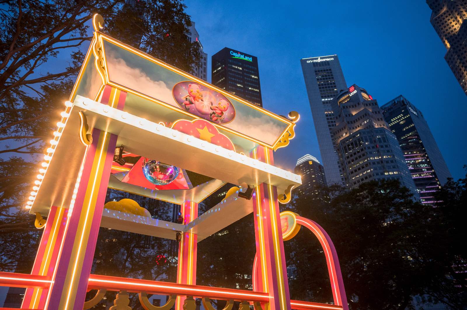 , Light To Night Singapore 2024 offers ASMR exhibits, interactive artworks, light projections and free performances