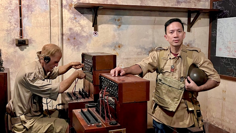 Character of Baba boy, Henry, in Signals division, played by Alfred Loh. Photo: Global Cultural Alliance