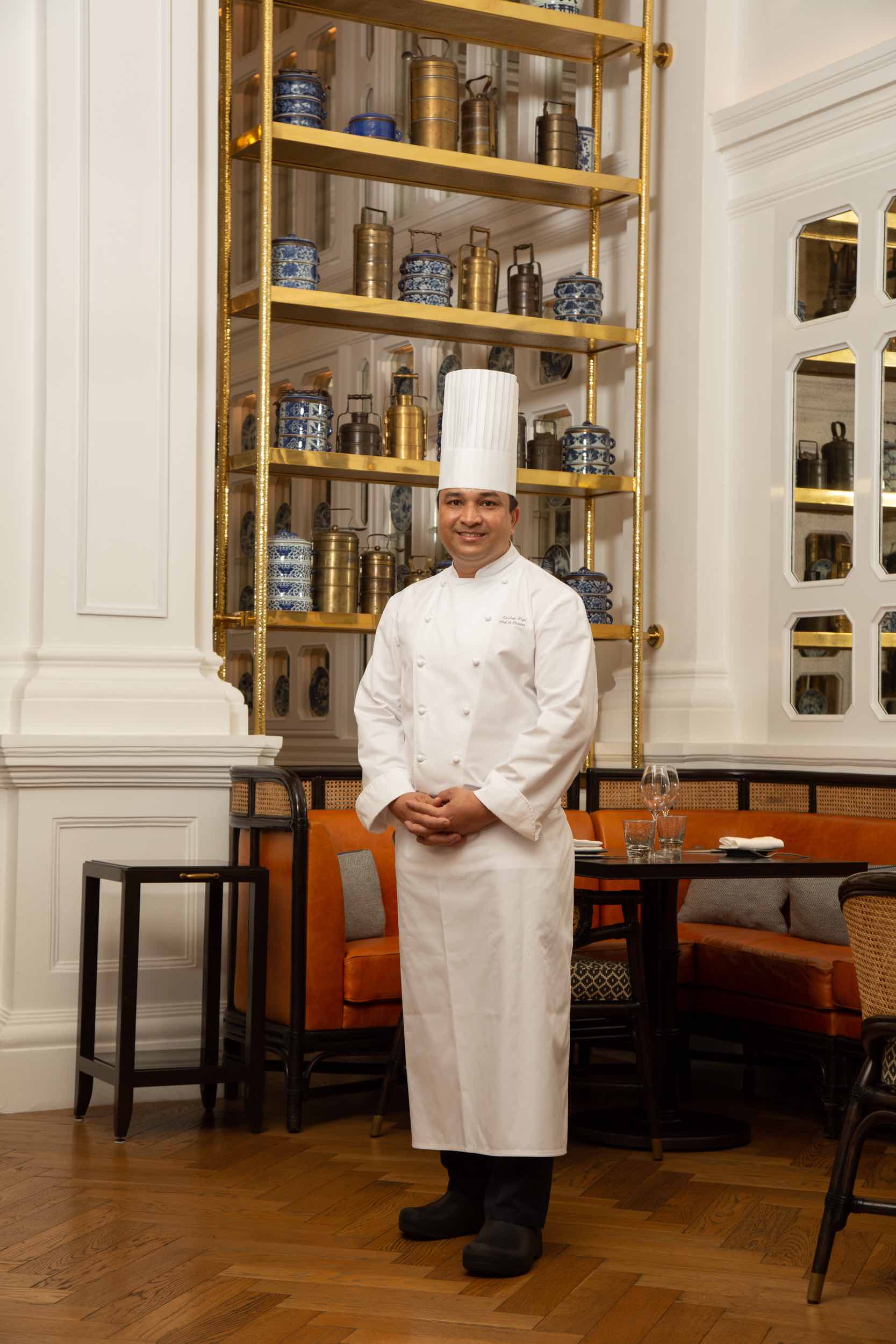 chef de cuisine Kuldeep Negi