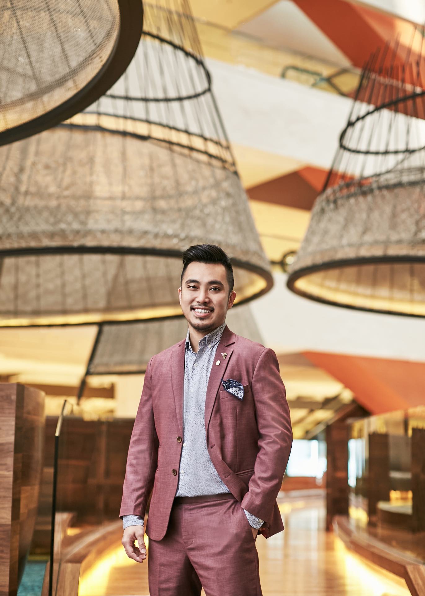 beverage manager and certified sommelier Matthew Chan