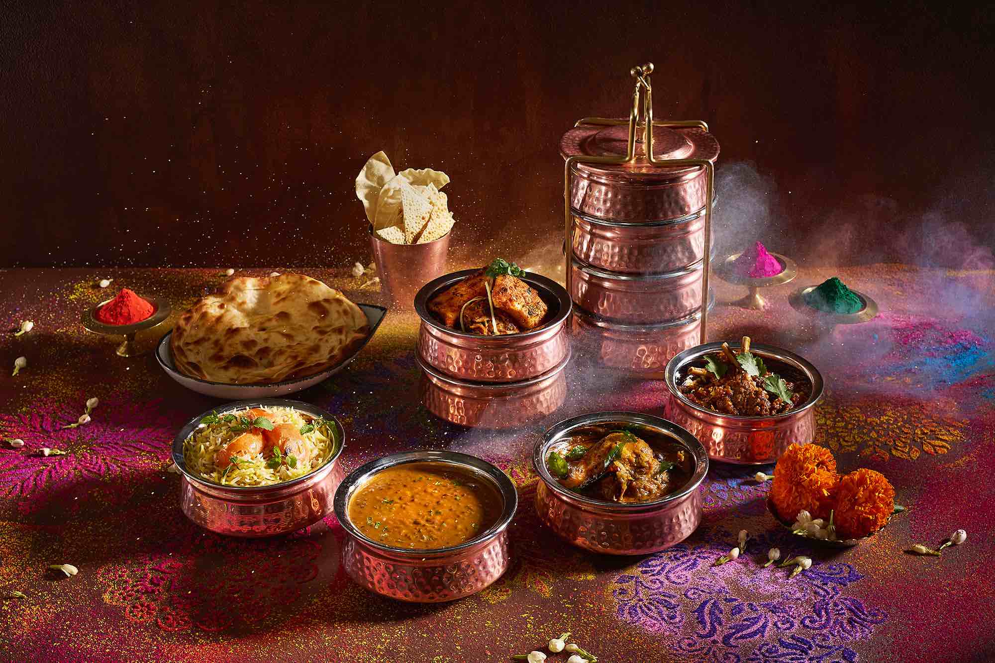 , Celebrate the Festival of Holi at Tiffin Room