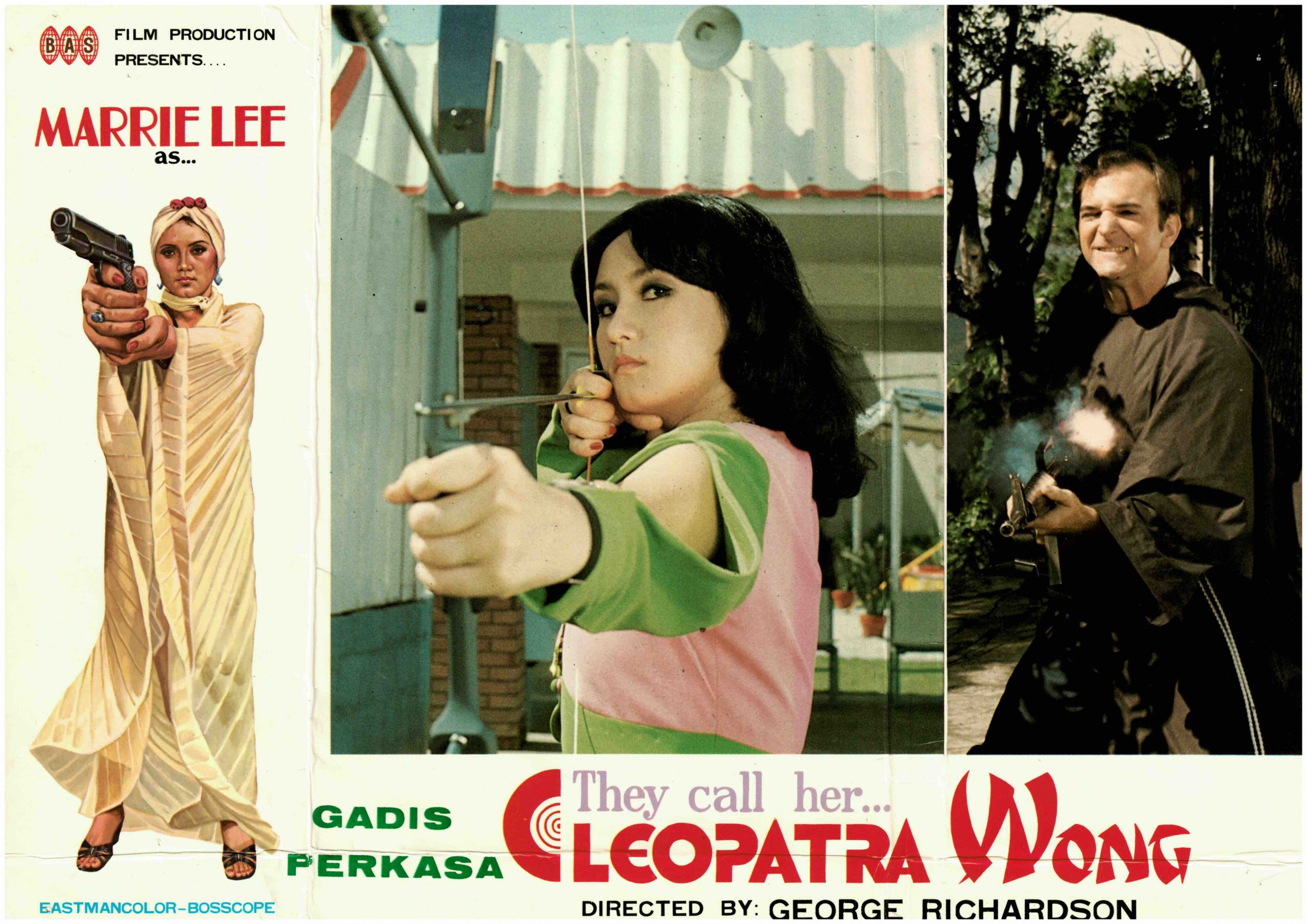 Lobby card from "They Call Her…Cleopatra Wong "(1978). Photo: Doris Young (Marrie Lee)