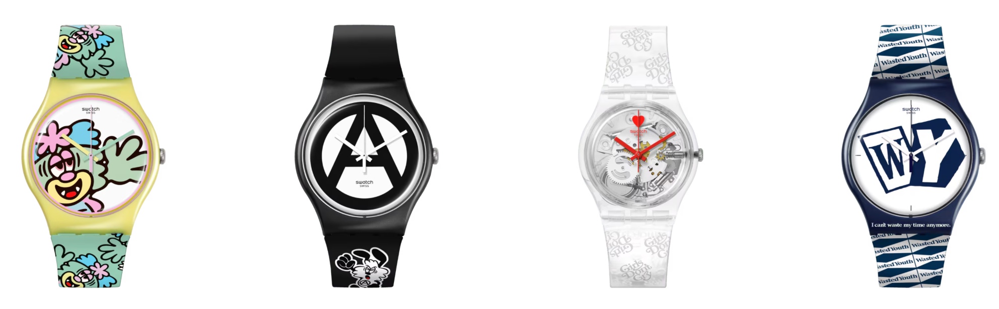 , Swatch and Japanese graphic artist Verdy join forces for art installation and limited-edition watch at Biennale Arte 2024
