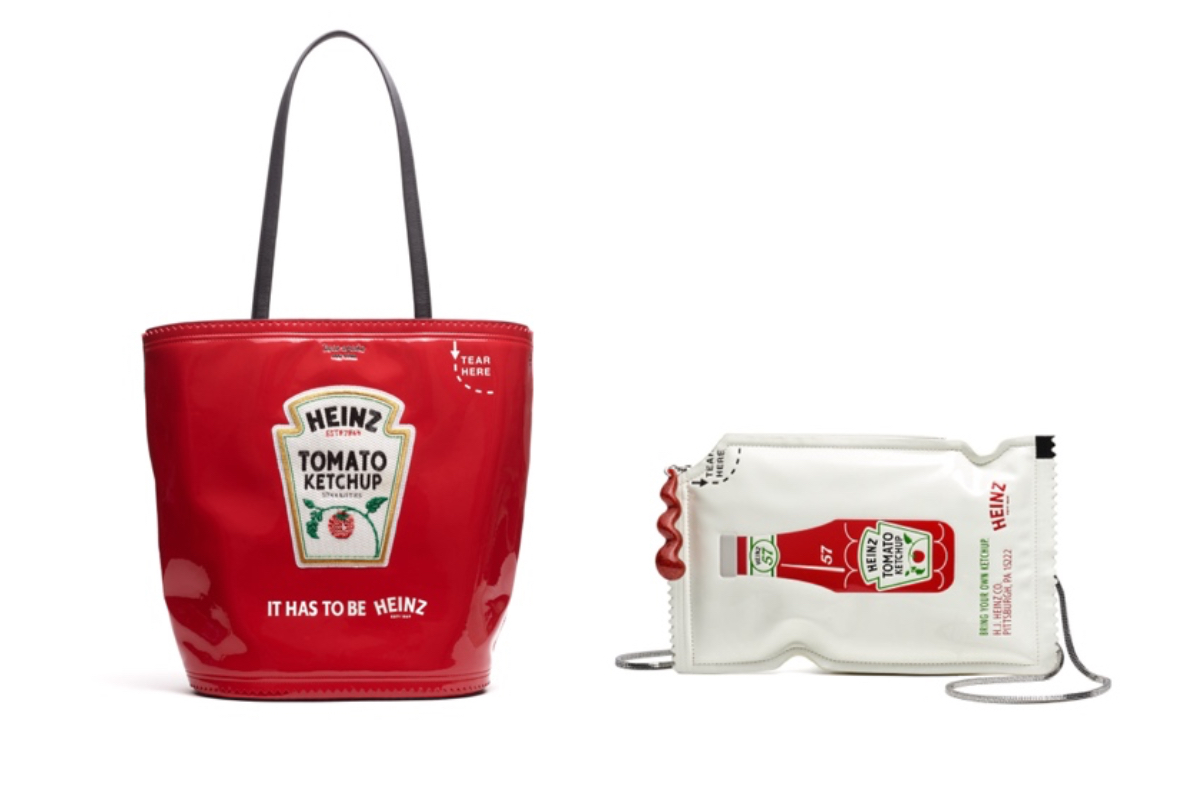 , Kate Spade New York and Heinz introduce saucy pre-fall collection with ketchup-themed accessories