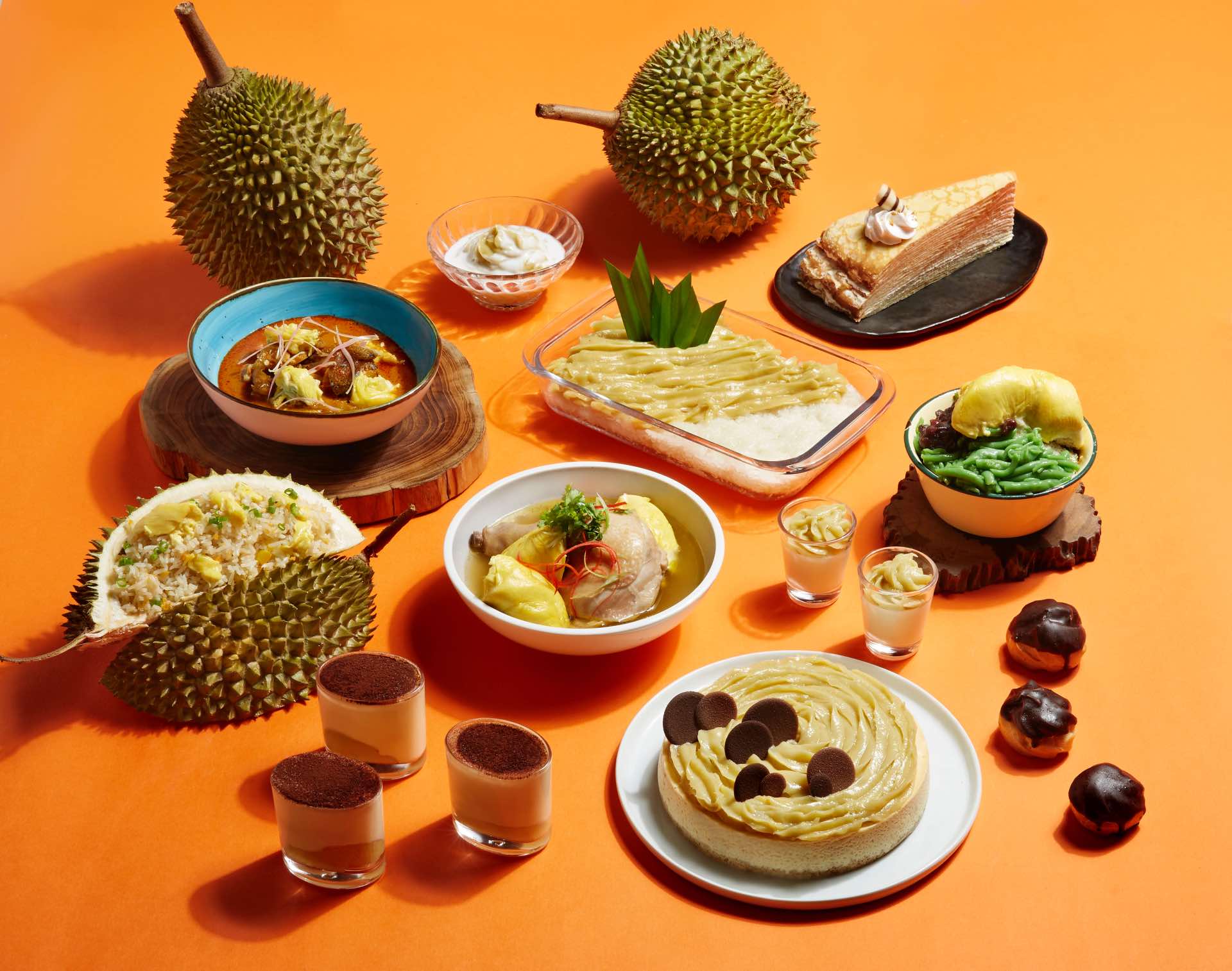 , It’s durians galore at Paradox Singapore Merchant Court with a feast and fiesta fit for the King of Fruits